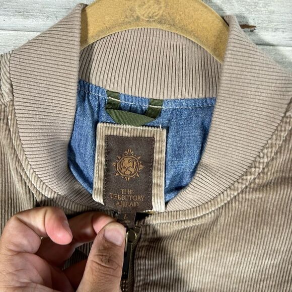The Territory Ahead Vintage Corduroy Bomber Jacket - Picture 6 of 8